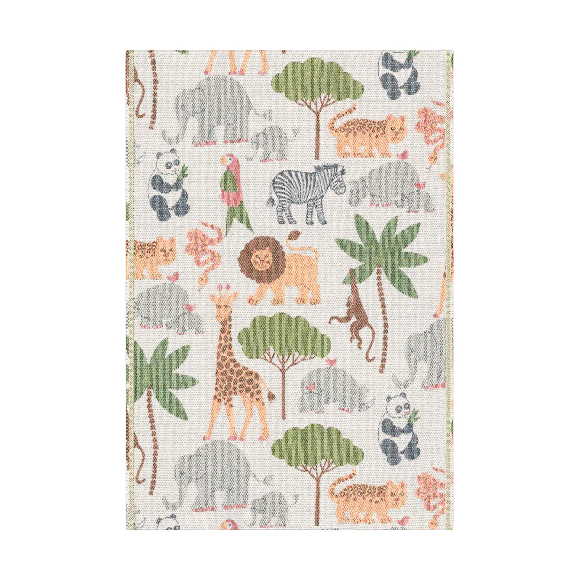 Manta Vilda Vänner 72x105 cm, Multi Ekelund Linneväveri