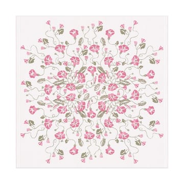 Mantel Åkervinda 75x75 cm - Rosa - Ekelund Linneväveri