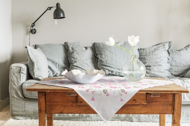 Mantel Åkervinda 75x75 cm, Rosa Ekelund Linneväveri