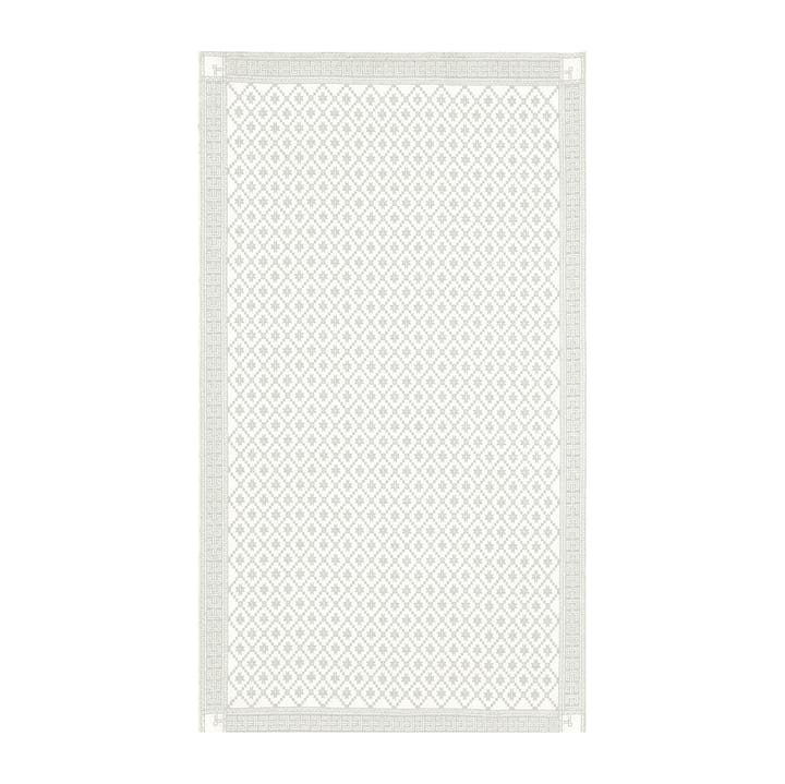 Mantel Åttebladrose beige - 150x260 cm - Ekelund Linneväveri