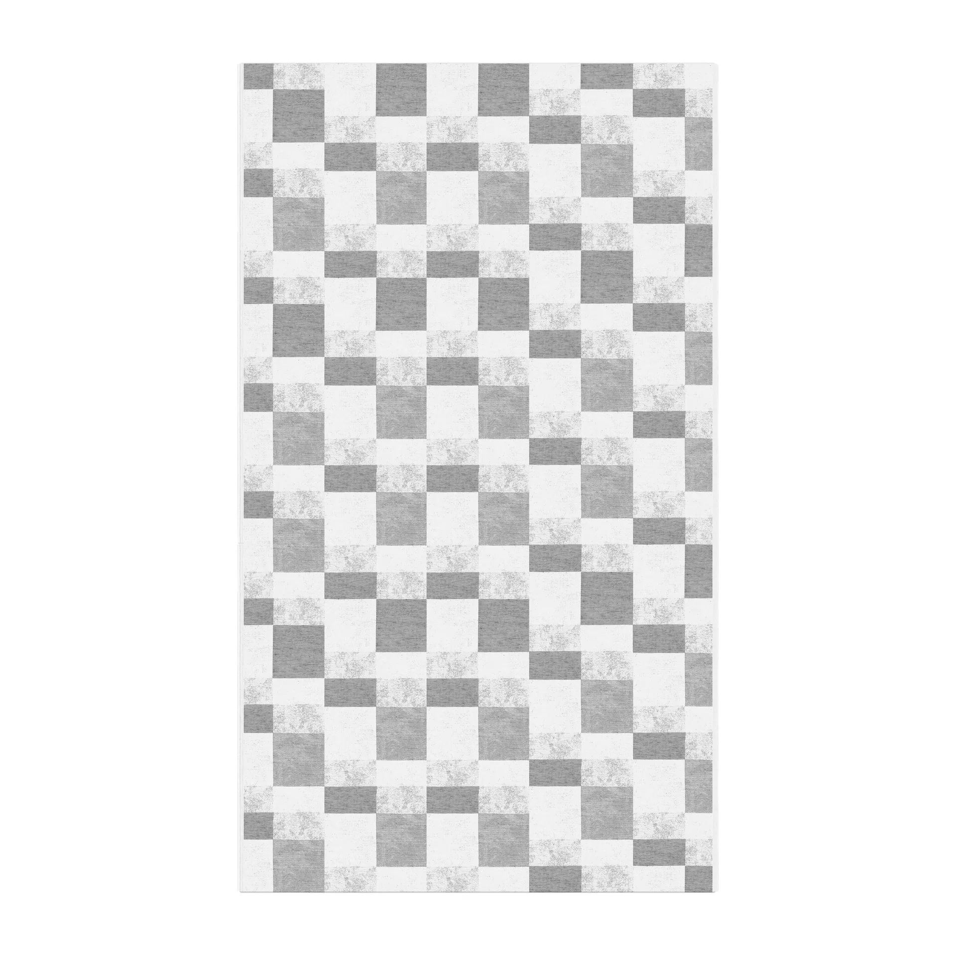 Mantel Block 150x300 cm, gris Ekelund Linneväveri