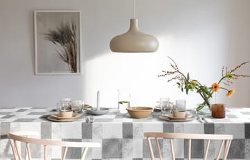 Mantel Block 150x300 cm - gris - Ekelund Linneväveri