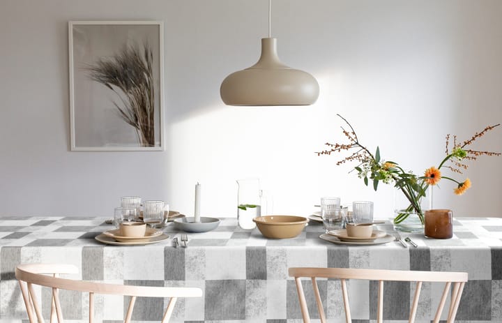 Mantel Block 150x300 cm, gris Ekelund Linneväveri