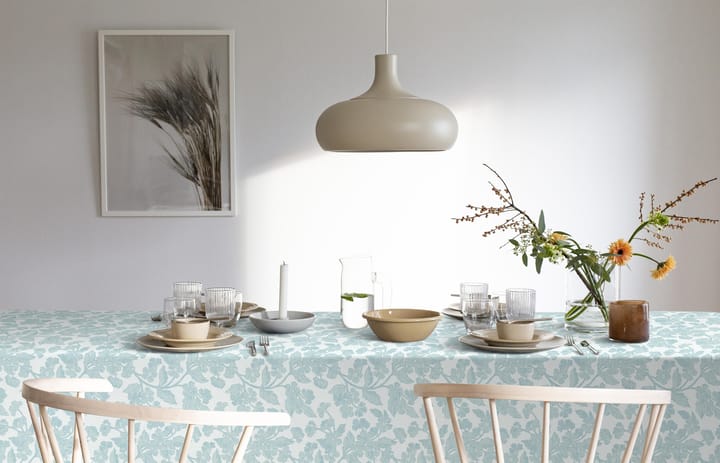 Mantel Blomranka, 150x150 cm Ekelund Linneväveri
