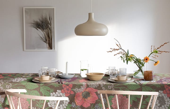 Mantel Blomsterfång 145x300 cm, Multi Ekelund Linneväveri