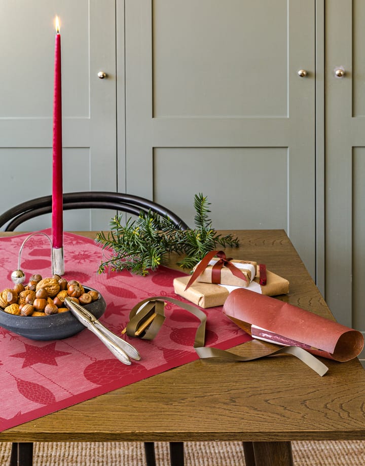 Mantel Dekoration, 80x80 cm Ekelund Linneväveri