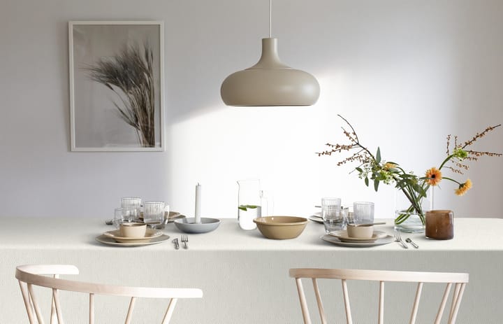 Mantel Gåsöga sin blanquear, 150x300 cm Ekelund Linneväveri