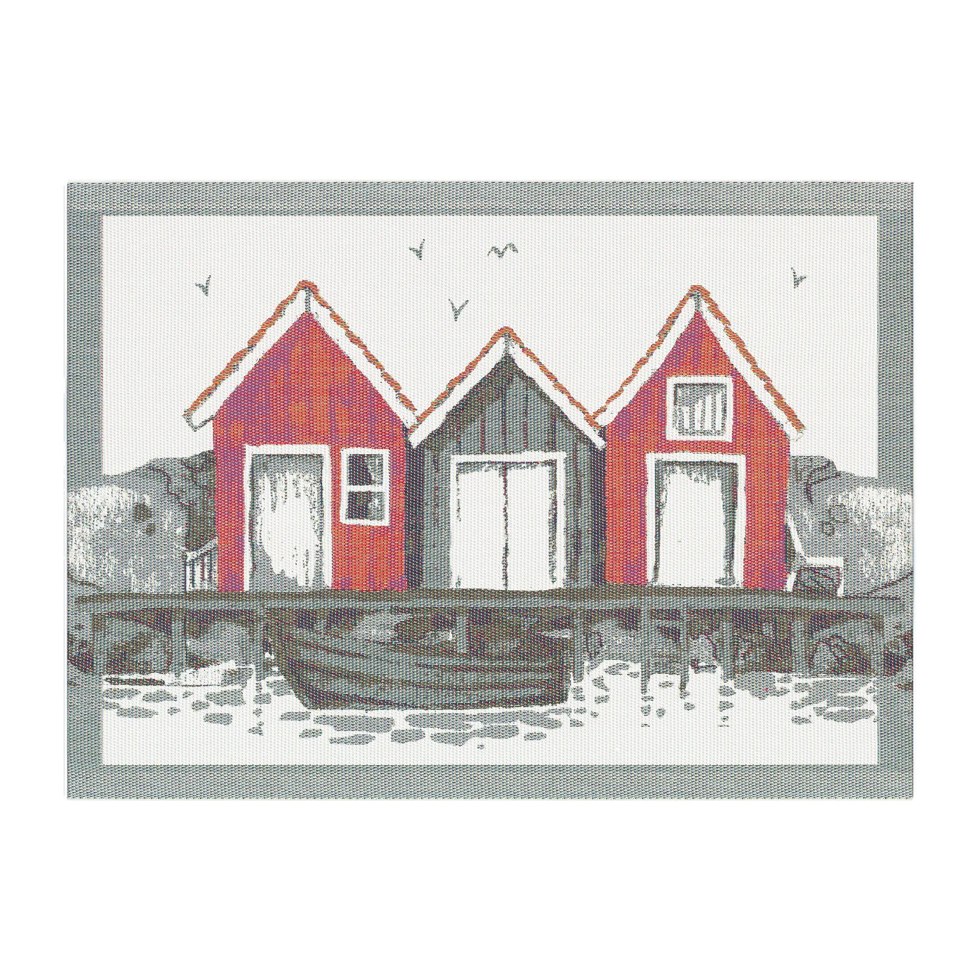 Mantel individual Alma 35x48 cm, Multi Ekelund Linneväveri