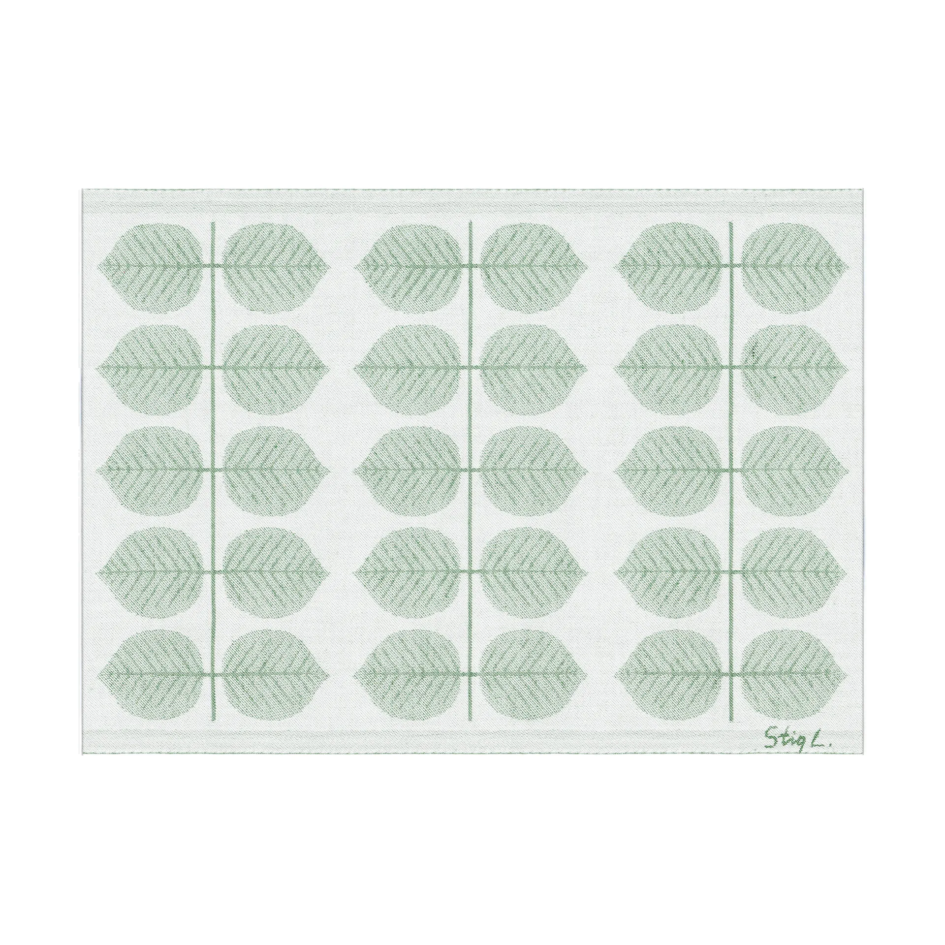 Mantel individual Berså 35x48 cm, Verde Ekelund Linneväveri