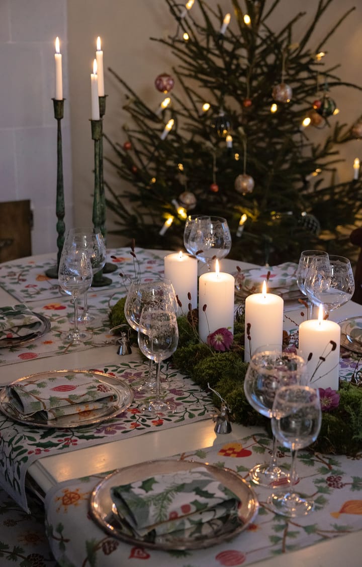 Mantel individual Julefröjd 35x48 cm, Multi Ekelund Linneväveri