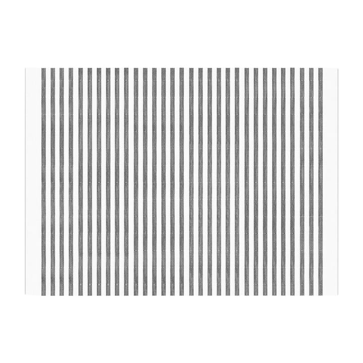 Mantel individual Tvärs gris, 35x48 cm Ekelund Linneväveri