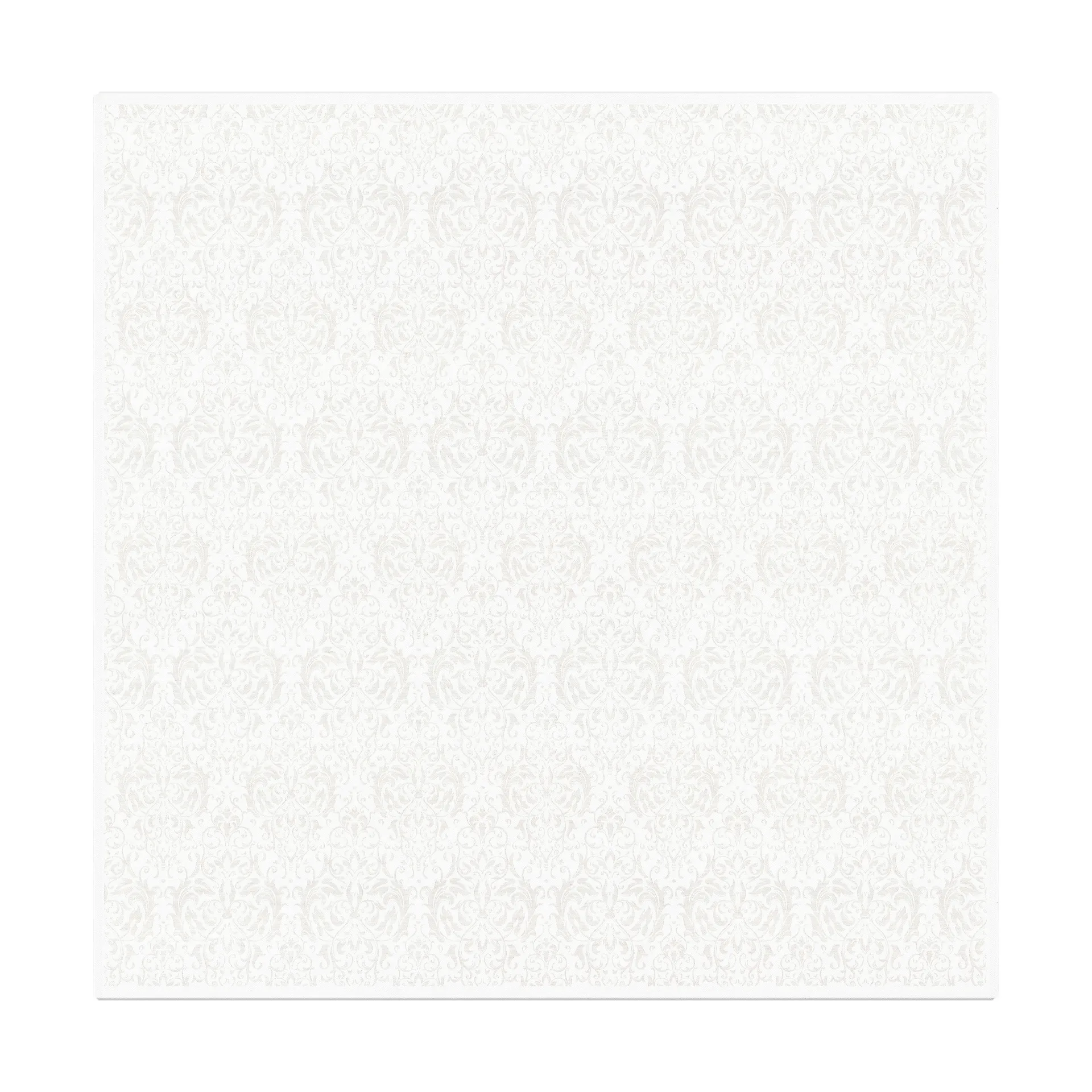 Mantel Medaljong 150x150 cm, Blanco Ekelund Linneväveri