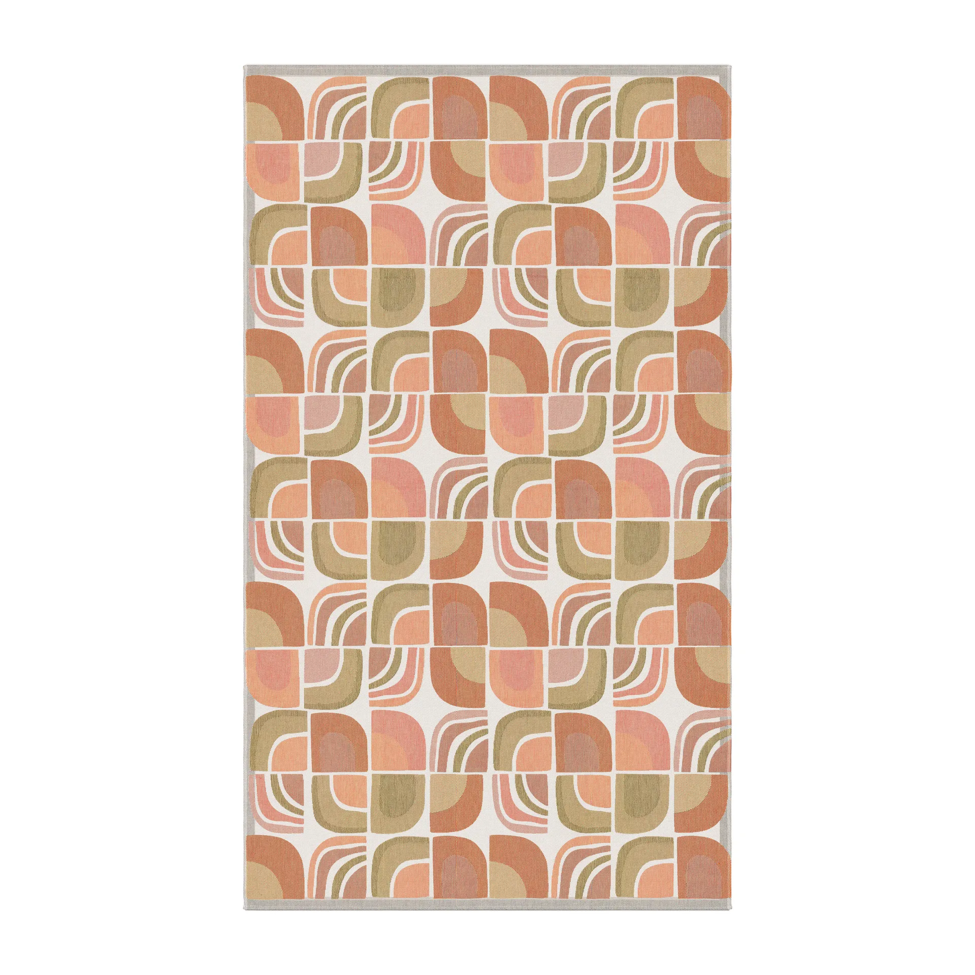 Mantel Mosaik, 145x210 cm Ekelund Linneväveri