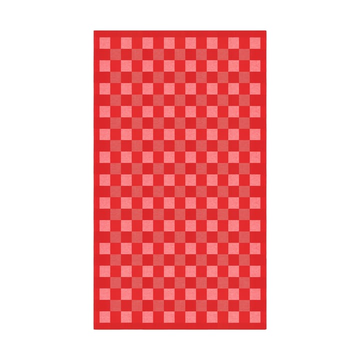 Mantel Schack rojo - 150x210 cm - Ekelund Linneväveri