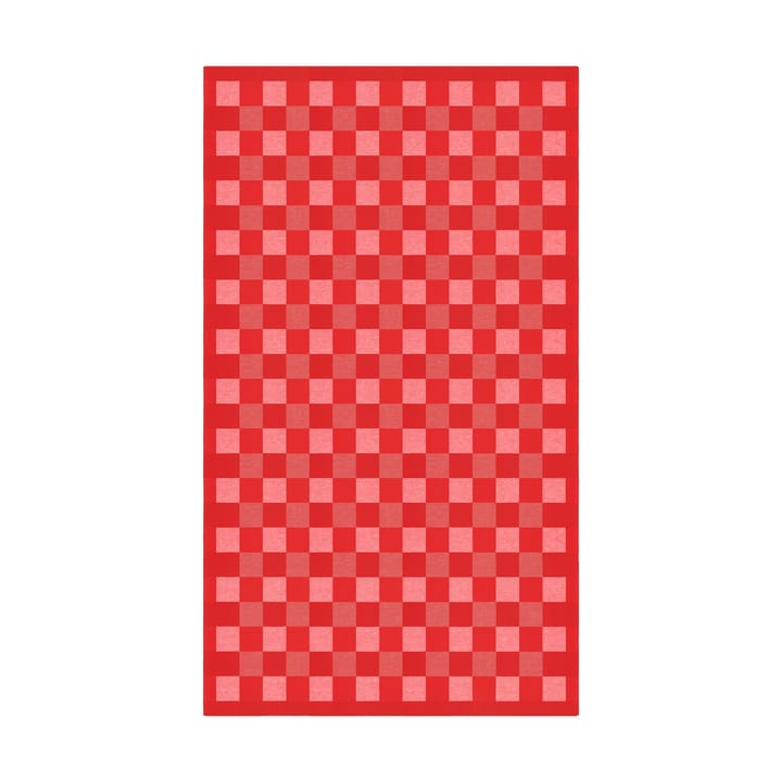 Mantel Schack rojo - 150x210 cm - Ekelund Linneväveri