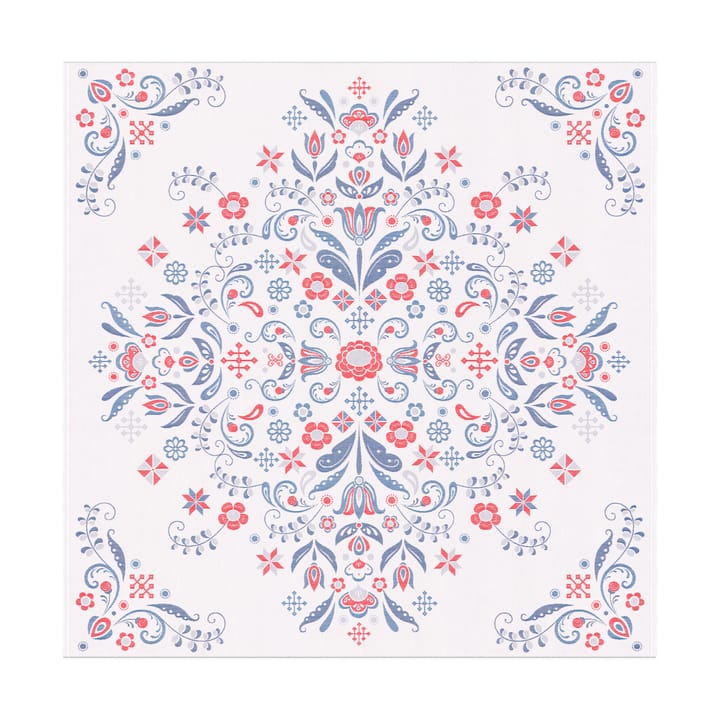Mantel Torplyckan 145x145 cm - Multi - Ekelund Linneväveri
