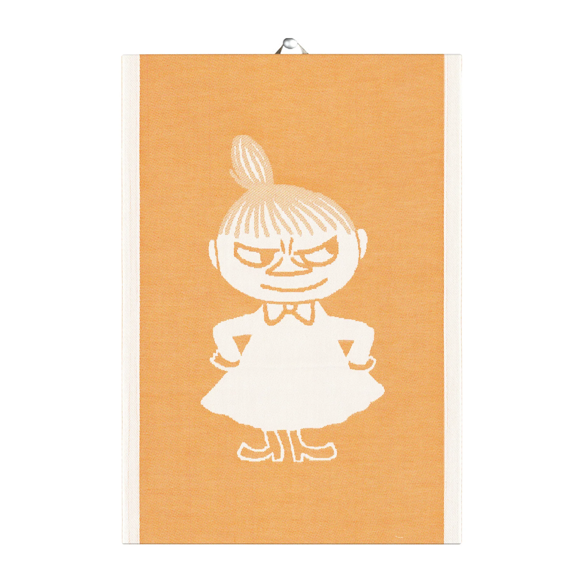 Paño de cocina Big little My naranja, 35x50 cm Ekelund Linneväveri