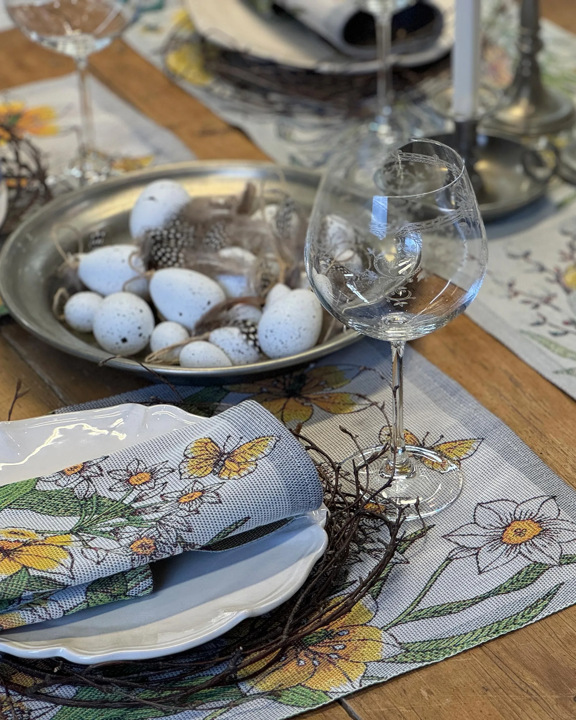 Paño de cocina Daffodil 35x50 cm, Amarillo Ekelund Linneväveri