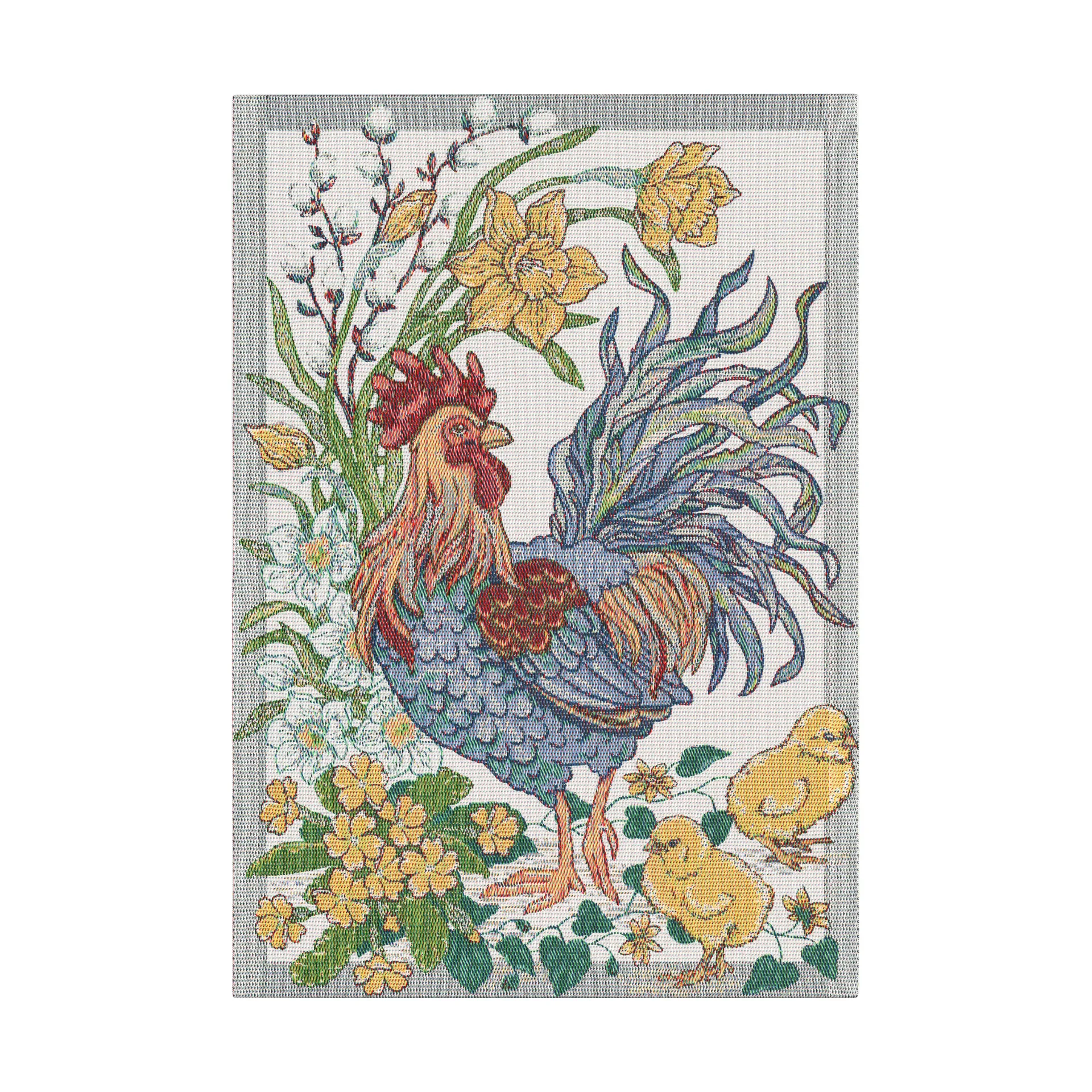 Paño de cocina Fjäderblom 35x50 cm, Multi Ekelund Linneväveri