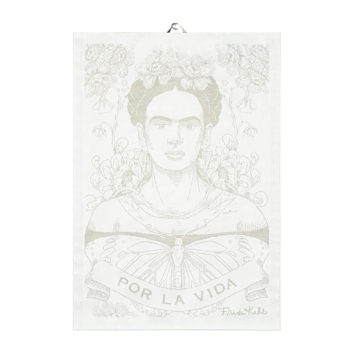 Paño de cocina Frida Kahlo 35x50 cm - Belleza - Ekelund Linneväveri