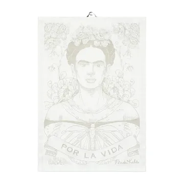 Paño de cocina Frida Kahlo 35x50 cm - Belleza - Ekelund Linneväveri