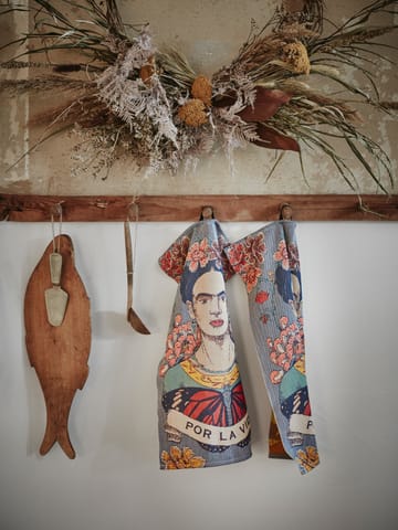 Paño de cocina Frida Kahlo 35x50 cm - Vida - Ekelund Linneväveri