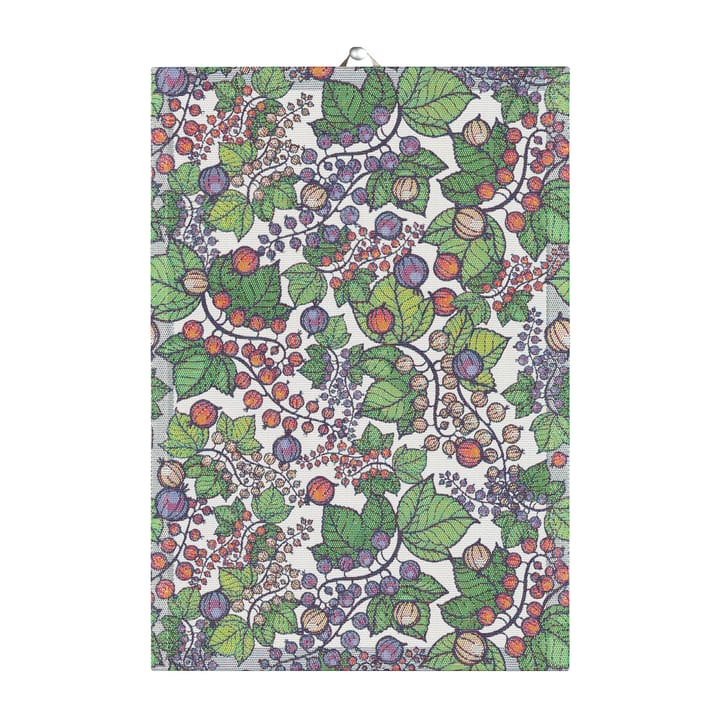 Paño de cocina Gooseberries 35x50 cm, verde Ekelund Linneväveri