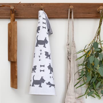 Paño de cocina Hundliv 48x70 cm - gris - Ekelund Linneväveri