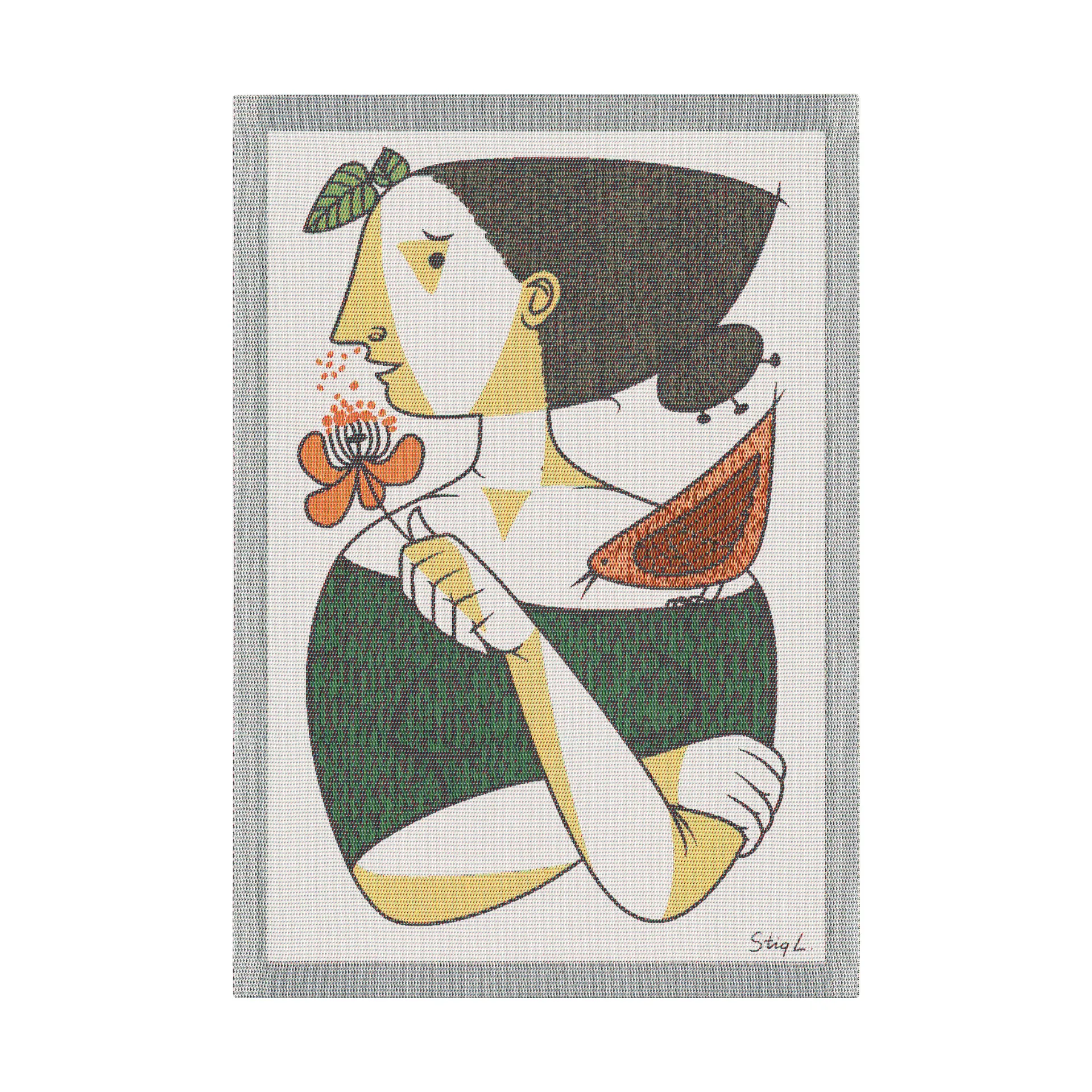 Paño de cocina Karaktär 35x50 cm, Multi Ekelund Linneväveri