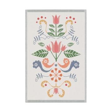 Paño de cocina Lindas tulpan 40x60 cm - Rosa-gris - Ekelund Linneväveri