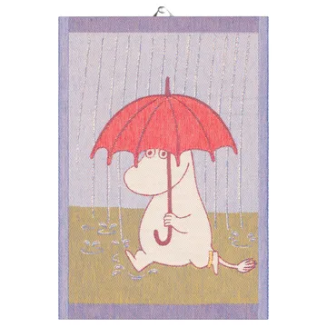 Paño de cocina Mumin 35x50 cm - Rain - Ekelund Linneväveri