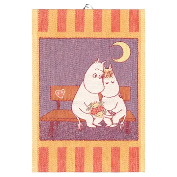 Paño de cocina Mumin 35x50 cm - Sweethearts - Ekelund Linneväveri