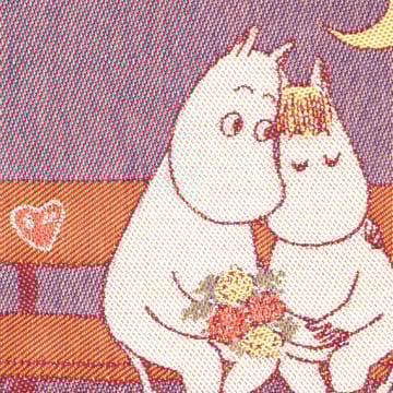Paño de cocina Mumin 35x50 cm - Sweethearts - Ekelund Linneväveri