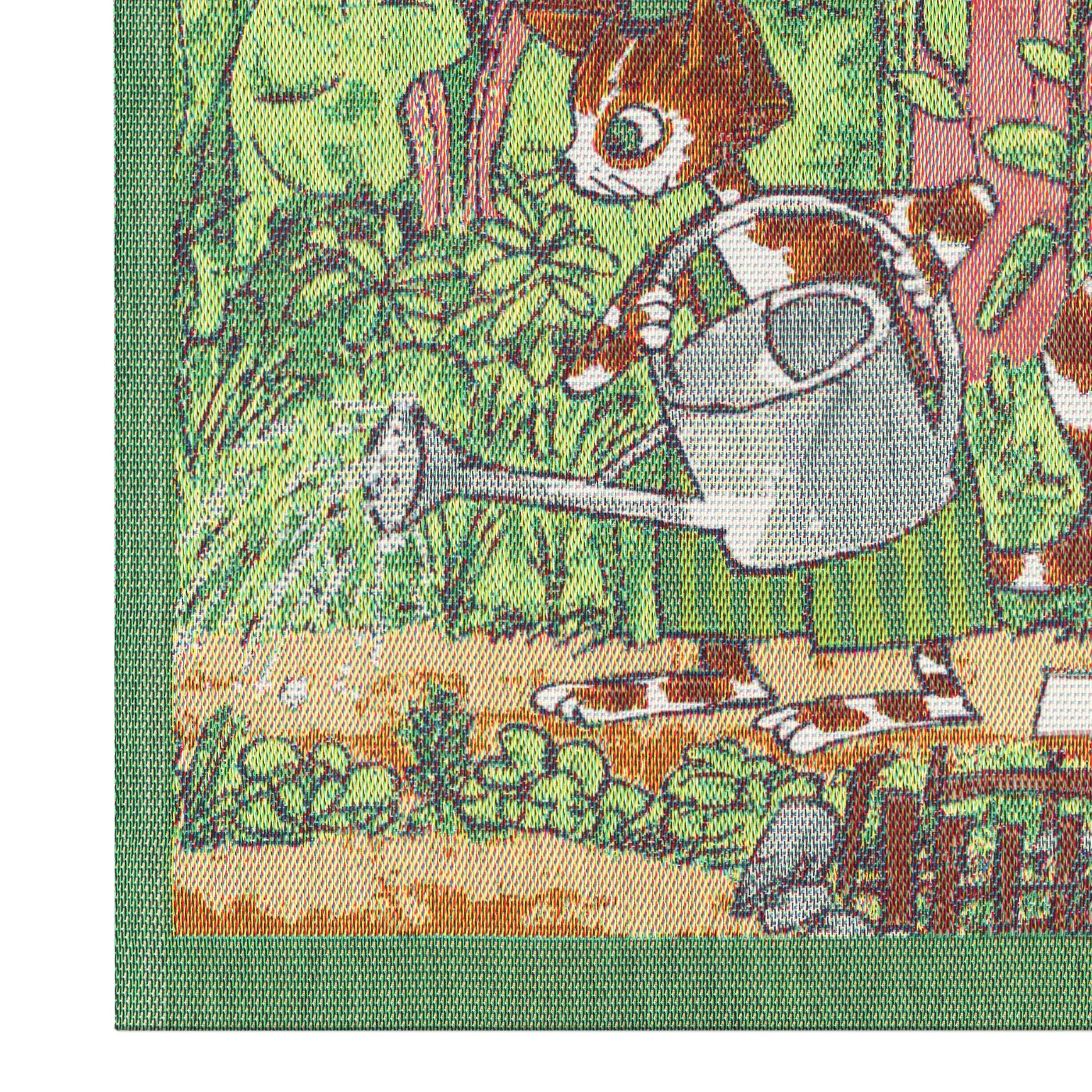 Paño de cocina Pettson & Findus, watering can Ekelund Linneväveri