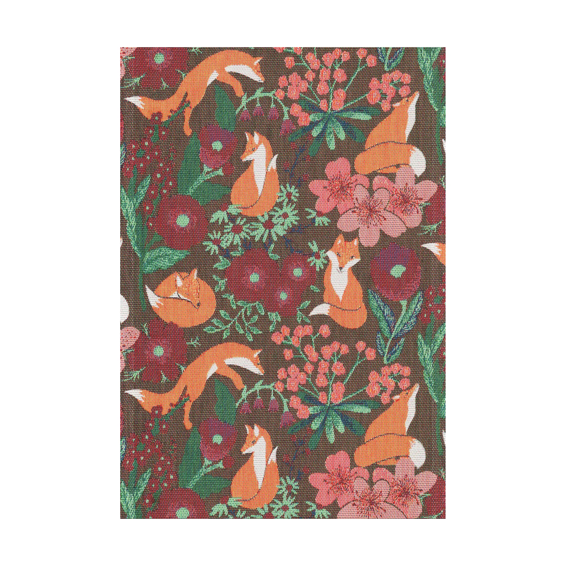 Paño de cocina Rävdans 35x50 cm, Multi Ekelund Linneväveri