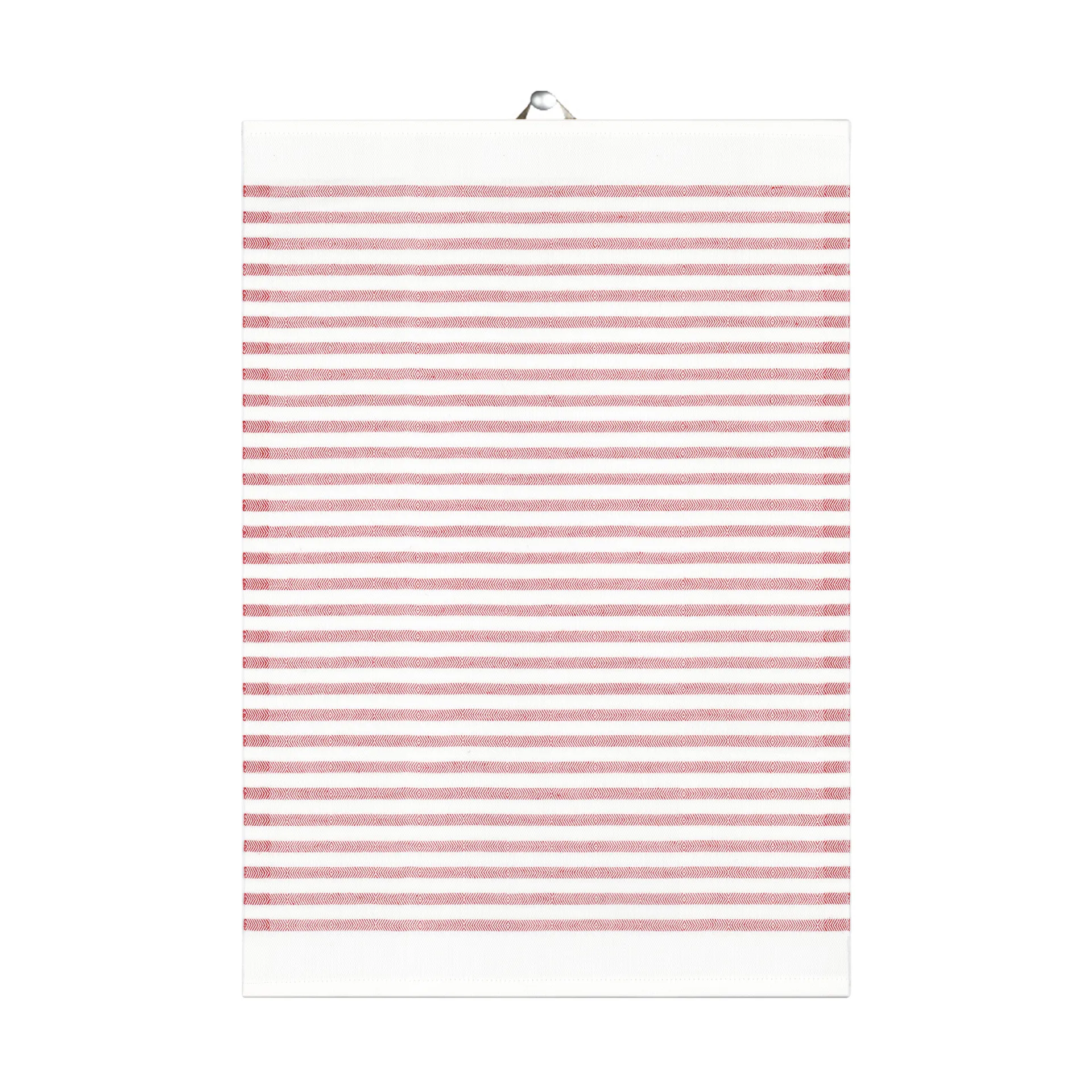 Paño de cocina rojo Tvärs, 35x50 cm Ekelund Linneväveri