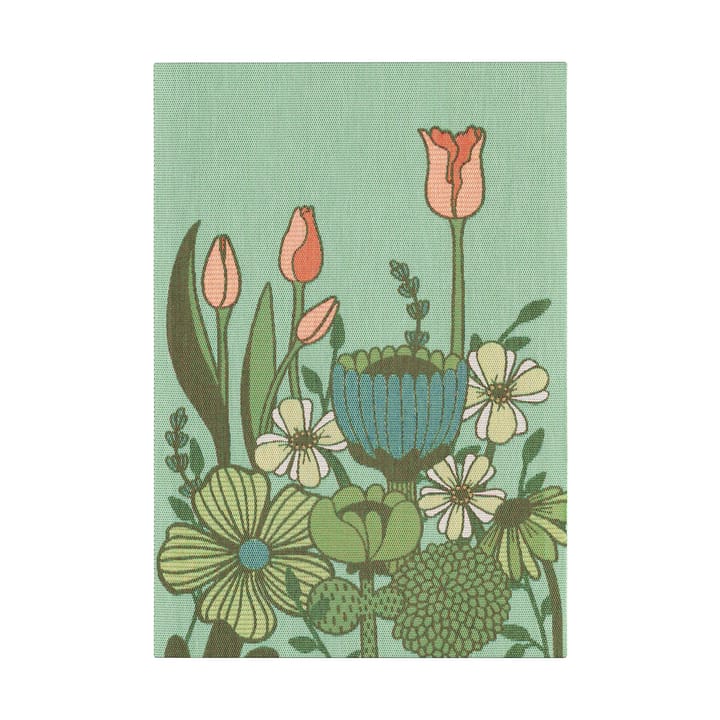 Paño de cocina Soft Green 35x50 cm - Verde - Ekelund Linneväveri