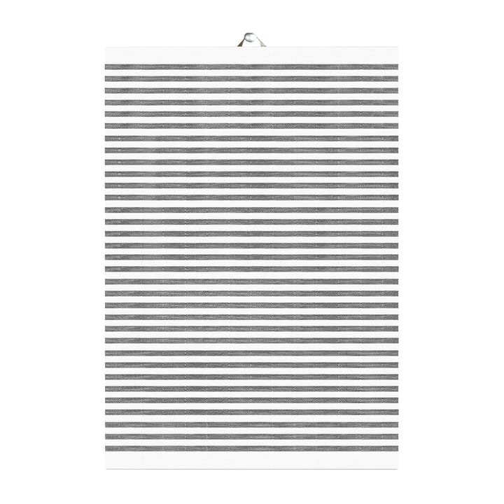 Paño de cocina Tvärs gris, 35x50 cm Ekelund Linneväveri