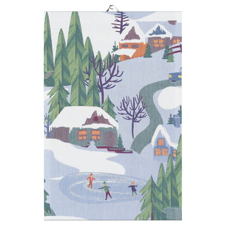 Paño de cocina Vinterliv 40x60 cm - Multi - Ekelund Linneväveri
