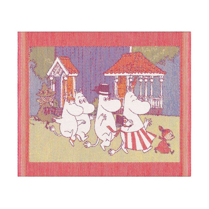 Paño para platos Moomin House 25x30 cm, Multi Ekelund Linneväveri