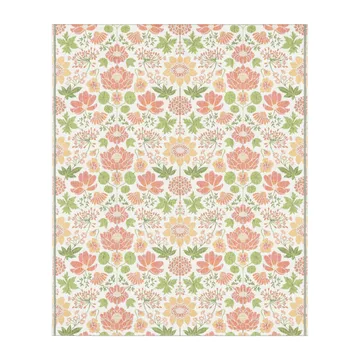 Plaid de algodón Krasse 140x170 cm - Orange - Ekelund Linneväveri