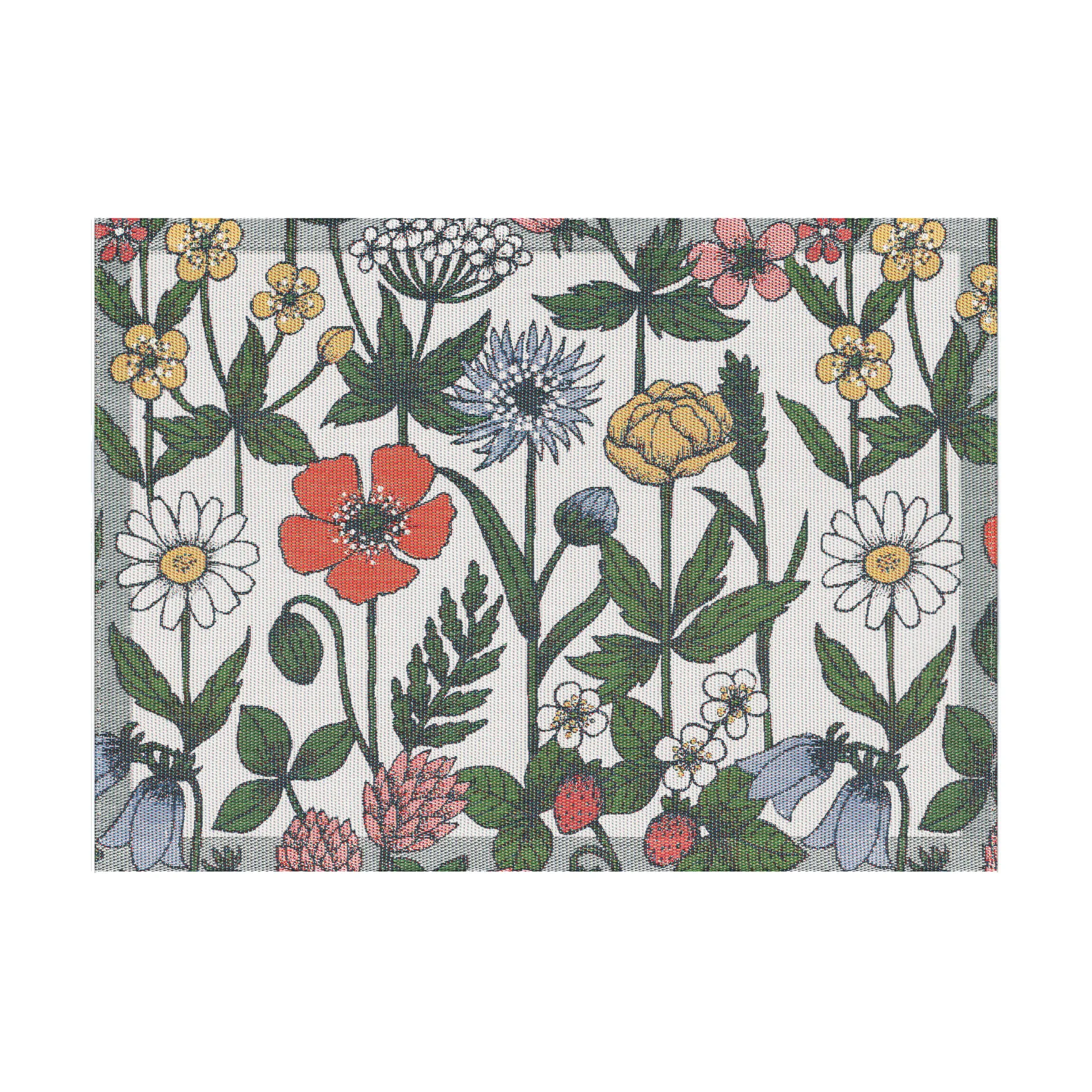 Posavasos Vildblomster 35x48 cm, Multi Ekelund Linneväveri