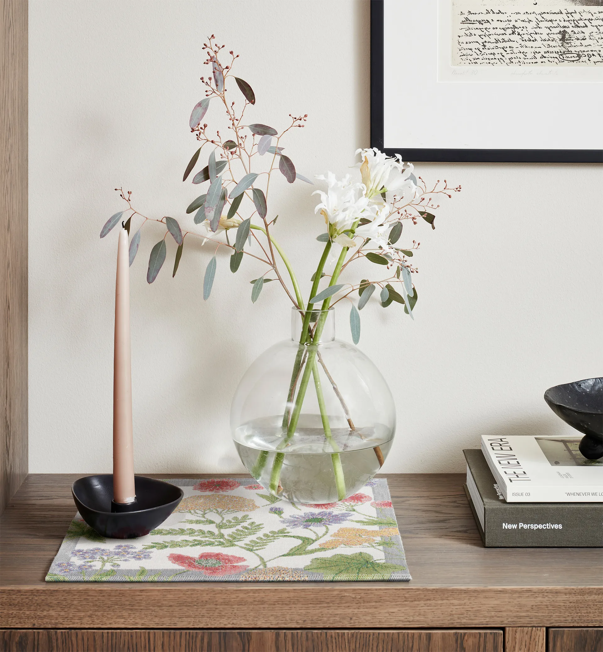 Servilleta Ängsdröm 35x35 cm, Multi Ekelund Linneväveri