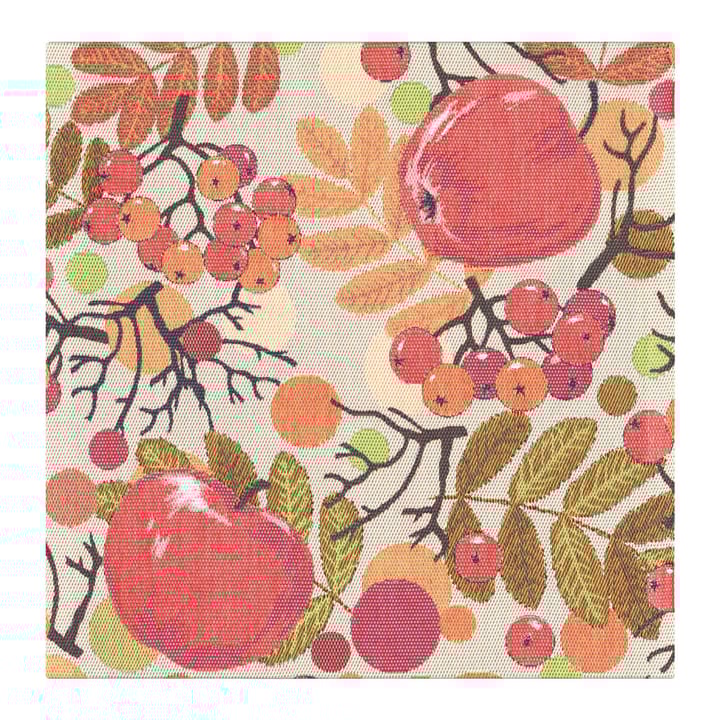 Servilleta Äppelbär 35x35 cm - Multi - Ekelund Linneväveri