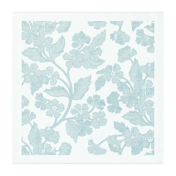 Servilleta Blomranka 35x35 cm, verde claro Ekelund Linneväveri