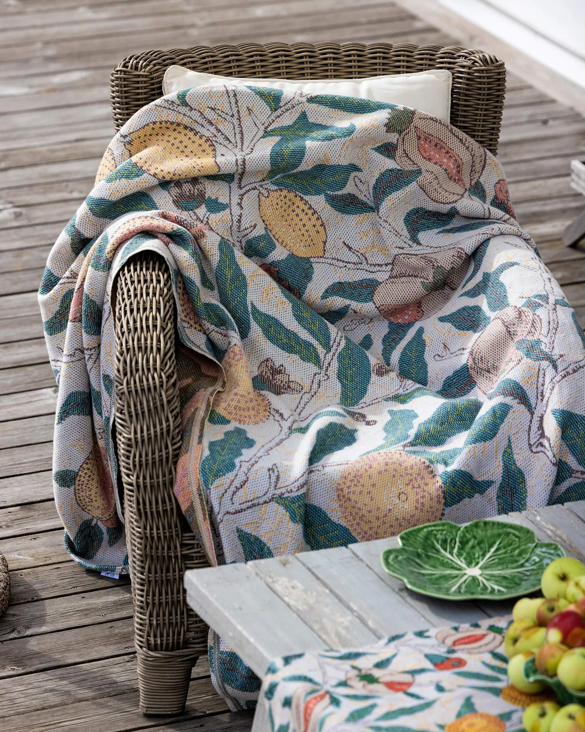 Servilleta de tela Fruit 35x35 cm, Multi Ekelund Linneväveri