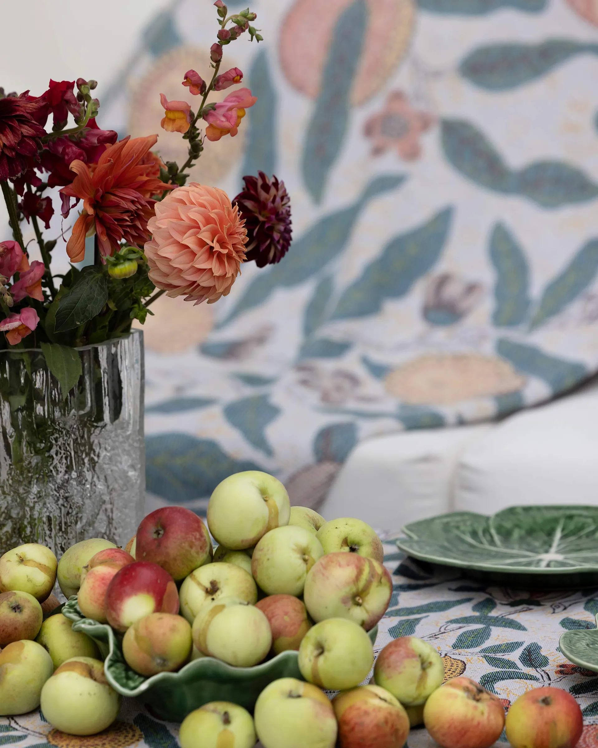 Servilleta de tela Fruit 35x35 cm, Multi Ekelund Linneväveri