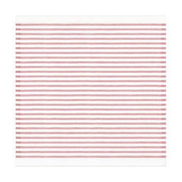 Servilleta de tela Tvärs 50x50 cm - Rojo - Ekelund Linneväveri