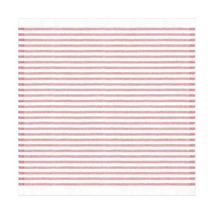 Servilleta de tela Tvärs 50x50 cm - Rojo - Ekelund Linneväveri