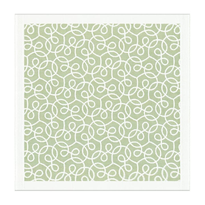 Servilleta Lindblom 35x35 cm, verde claro Ekelund Linneväveri